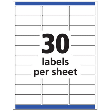 Avery Printable Address Labels with Sure Feed, 1